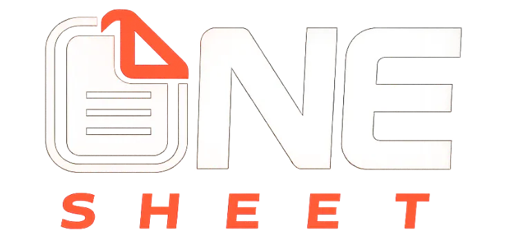 One Sheet